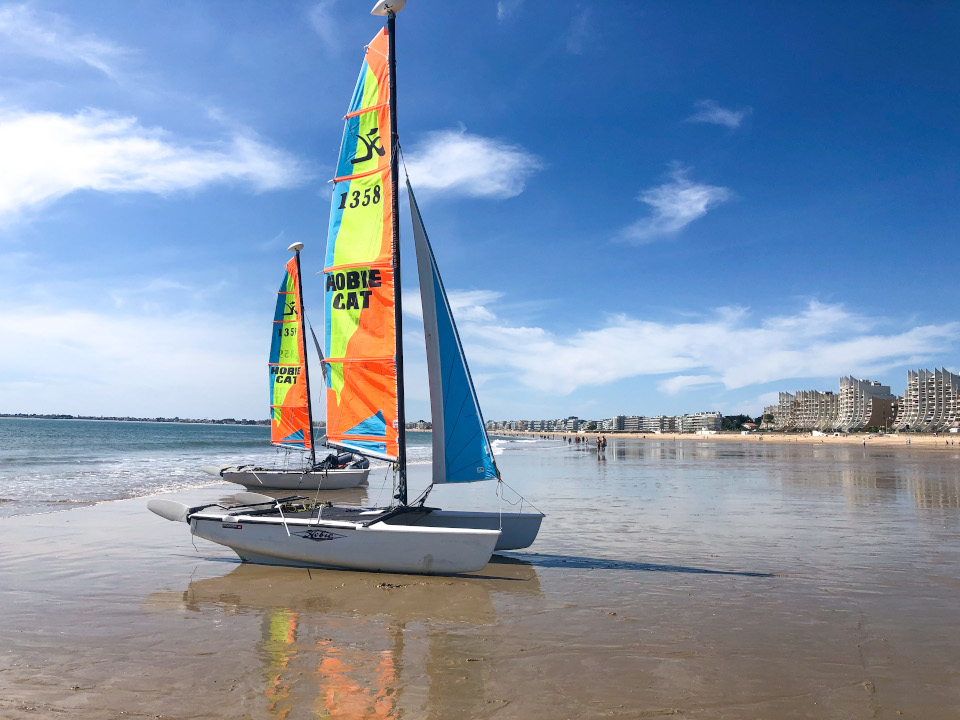 les plages de Pornichet et de La Baule
